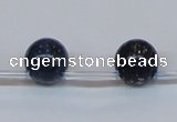 CPY784 Top drilled 10mm round pyrite gemstone beads wholesale