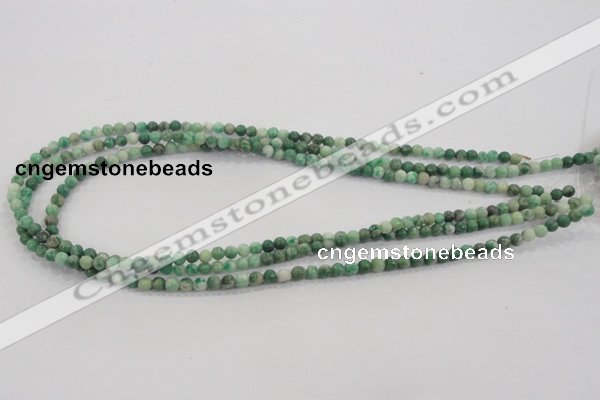 CQJ01 15.5 inches 4mm round Qinghai jade beads wholesale