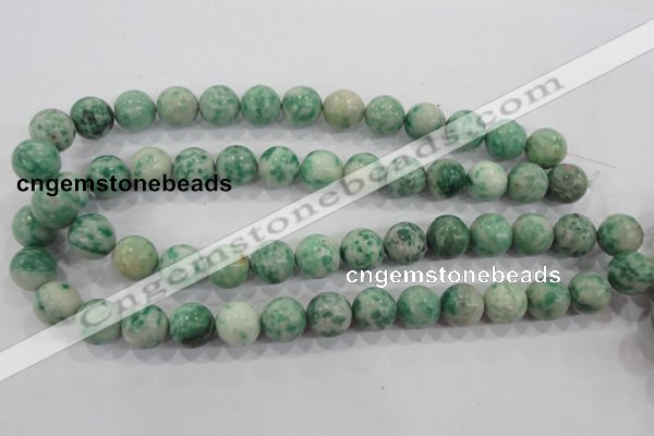 CQJ06 15.5 inches 14mm round Qinghai jade beads wholesale