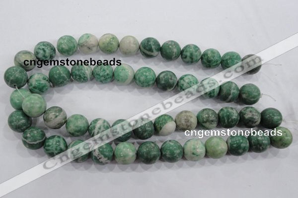 CQJ07 15.5 inches 16mm round Qinghai jade beads wholesale