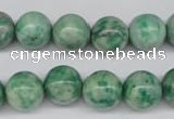 CQJ205 15.5 inches 12mm round Qinghai jade beads wholesale