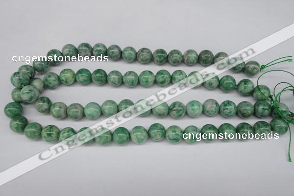 CQJ205 15.5 inches 12mm round Qinghai jade beads wholesale