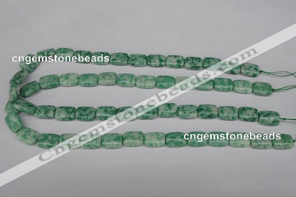 CQJ223 15.5 inches 10*14mm rectangle Qinghai jade beads wholesale