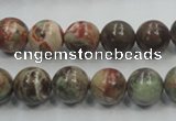 CRA02 15.5 inches 10mm round natural rainforest agate gemstone beads