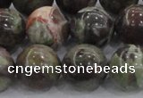 CRA116 15.5 inches 18mm round rainforest agate beads