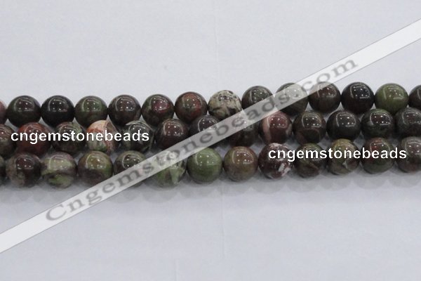 CRA116 15.5 inches 18mm round rainforest agate beads