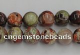 CRA151 15.5 inches 10mm round rainforest agate beads wholesale