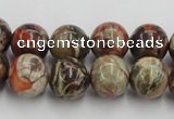 CRA152 15.5 inches 12mm round rainforest agate beads wholesale