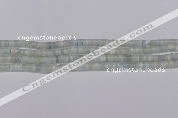 CRB1000 15.5 inches 2*4mm heishi aquamarine beads wholesale