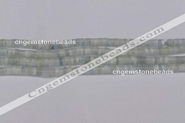 CRB1001 15.5 inches 2*5mm heishi aquamarine beads wholesale