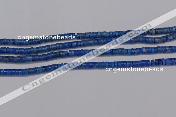 CRB1025 15.5 inches 2*4mm heishi lapis lazuli beads wholesale