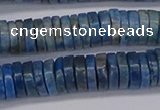 CRB1028 15.5 inches 2*7mm heishi lapis lazuli beads wholesale