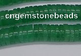 CRB1031 15.5 inches 2*5mm heishi green aventurine beads wholesale