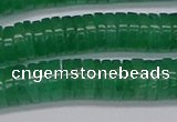 CRB1032 15.5 inches 2*6mm heishi green aventurine beads wholesale