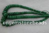 CRB1107 15.5 inches 5*8mm - 9*18mm rondelle green aventurine beads