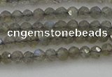 CRB1202 15.5 inches 3*4mm faceted rondelle labradorite beads