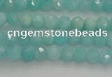 CRB1216 15.5 inches 4*6mm faceted rondelle amazonite beads