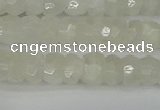 CRB1278 15.5 inches 4*6mm faceted rondelle white moonstone beads