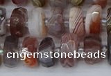 CRB1381 15.5 inches 6*10mm faceted rondelle botswana agate beads