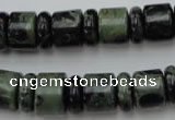 CRB139 15.5 inches 6*12mm & 10*12mm rondelle kambaba jasper beads