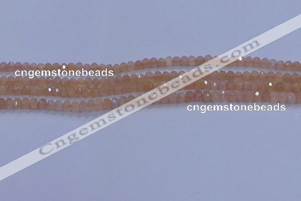 CRB1866 15.5 inches 2*3mm faceted rondelle moonstone beads