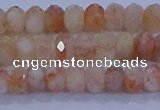 CRB1870 15.5 inches 2.5*4mm faceted rondelle sunstone beads