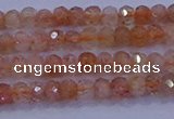 CRB1872 15.5 inches 2*3mm faceted rondelle sunstone beads