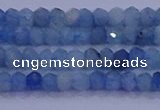 CRB1890 15.5 inches 2*3mm faceted rondelle aquamarine beads