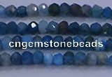CRB1897 15.5 inches 2*3mm faceted rondelle apatite beads