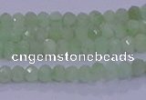 CRB1912 15.5 inches 2*3mm faceted rondelle green opal beads