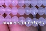 CRB1961 15.5 inches 3.5*5mm faceted rondelle white moonstone beads