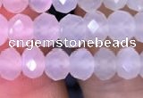 CRB1962 15.5 inches 4*6mm faceted rondelle white moonstone beads