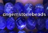 CRB1992 15.5 inches 6*8mm faceted rondelle sodalite beads