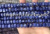 CRB2175 15.5 inches 9mm - 10mm faceted tyre sodalite beads