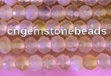 CRB2216 15.5 inches 2*3mm faceted rondelle yellow opal beads