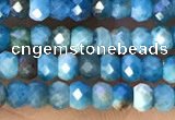 CRB2233 15.5 inches 2*3mm faceted rondelle apatite beads