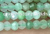 CRB2239 15.5 inches 2*3mm faceted rondelle Australia chrysoprase beads