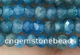 CRB2240 15.5 inches 2*3mm faceted rondelle apatite beads