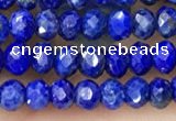 CRB2241 15.5 inches 2*3mm faceted rondelle lapis lazuli beads