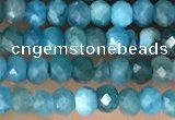 CRB2245 15.5 inches 2*3mm faceted rondelle apatite beads