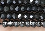 CRB2246 15.5 inches 2*3mm faceted rondelle obsidian beads