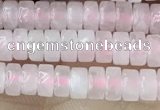 CRB2550 15.5 inches 2*4mm heishi rose quartz beads wholesale