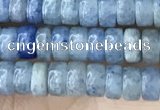 CRB2553 15.5 inches 2*4mm heishi blue aventurine beads wholesale