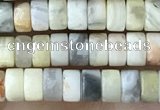 CRB2558 15.5 inches 2*4mm heishi crazy lace agate beads wholesale