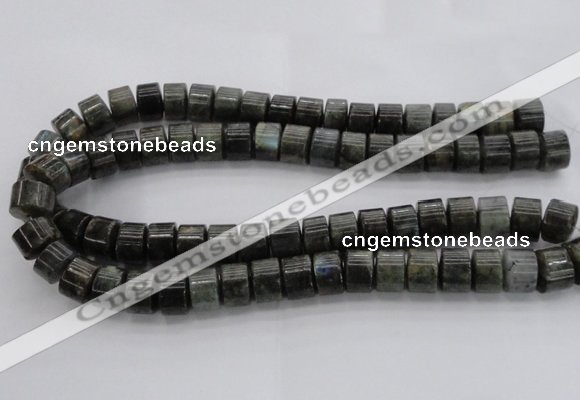 CRB256 15.5 inches 10*14mm rondelle labradorite gemstone beads