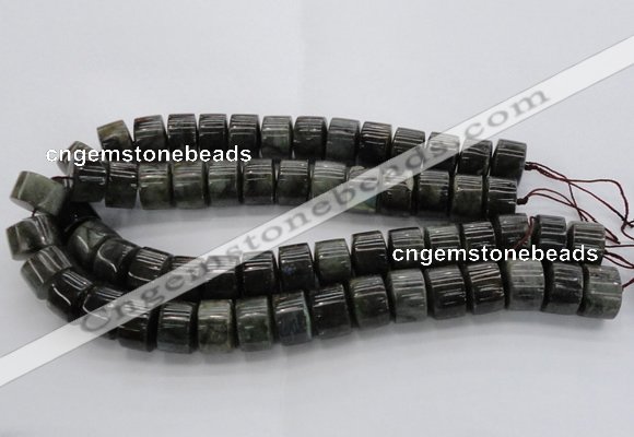 CRB257 15.5 inches 13*18mm rondelle labradorite gemstone beads