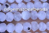 CRB2623 15.5 inches 2*3mm faceted rondelle white moonstone beads