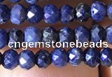 CRB2642 15.5 inches 2*3mm faceted rondelle sapphire beads wholesale
