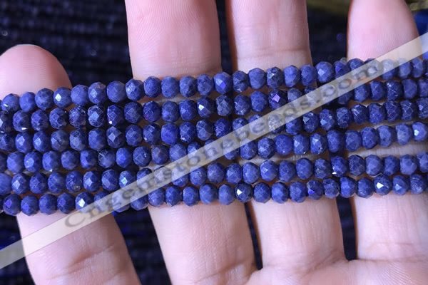 CRB2644 15.5 inches 2*3mm faceted rondelle sapphire gemstone beads