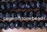 CRB2650 15.5 inches 2*3mm faceted rondelle black spinel beads